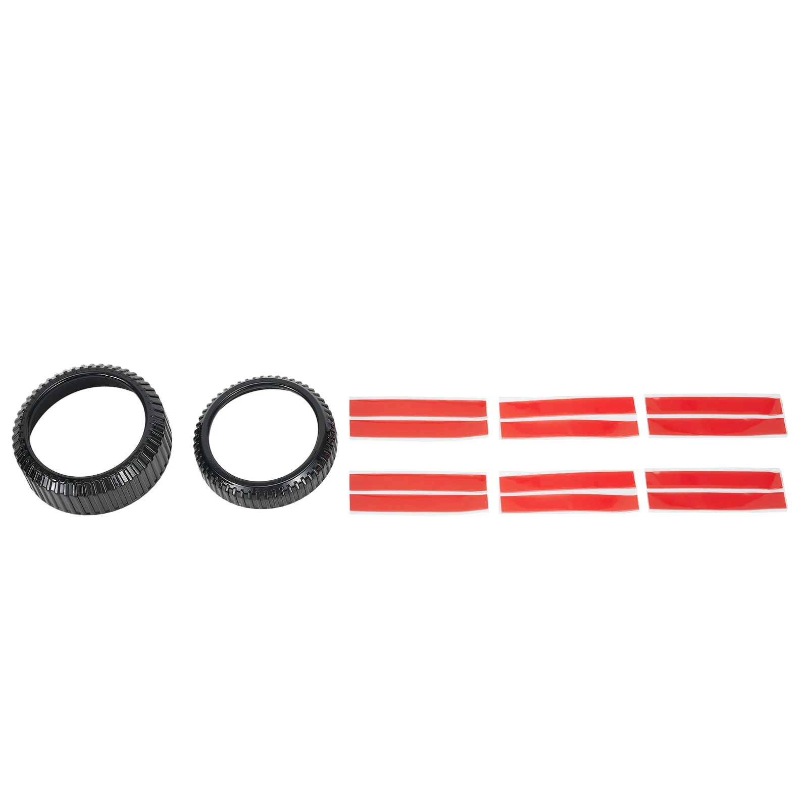 2PCS Shift Knob Metal Covers for Mustang For Mach E 2021 2023 Volume Control Knobs to Enhance Interior Appearance