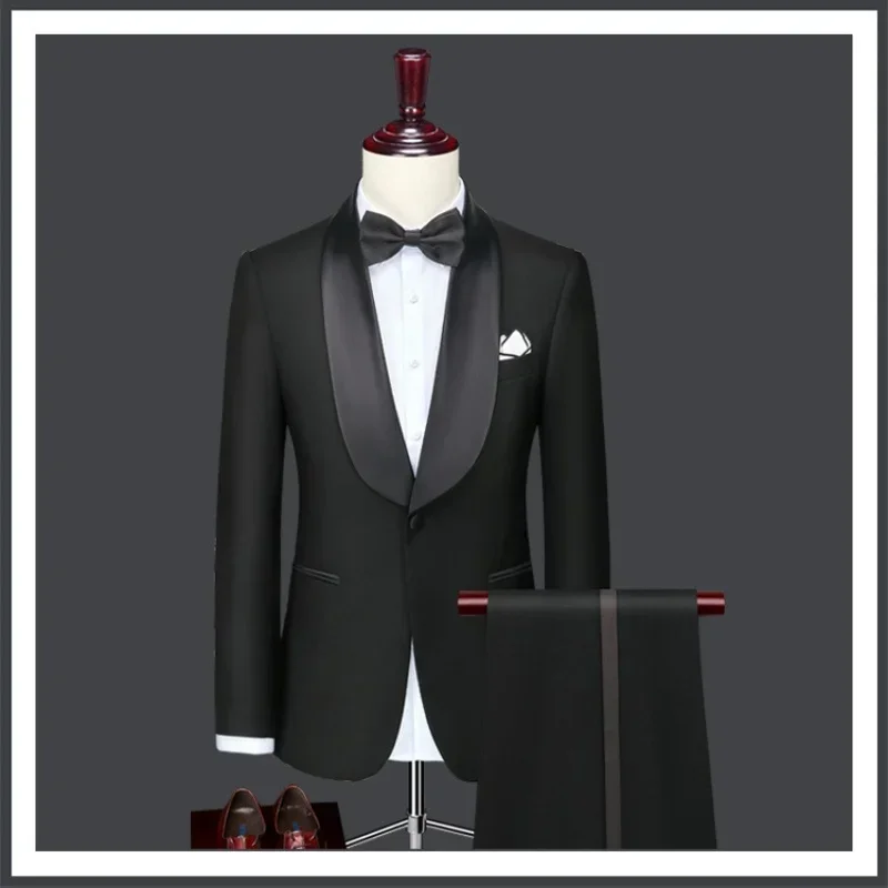 

XX441European and American best man suits best man groom wedding dress three piece suit