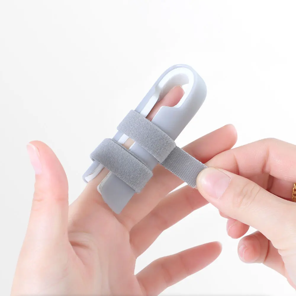 S/M/L/XL One Piece Finger Fixed Splint Fixed Support Device,Five Finger Fixed Splint Trainer,Finger Sleeve Protector