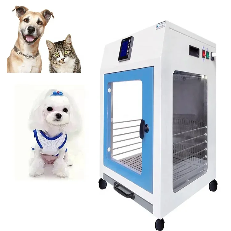 Professional low noise Ozone disinfection animal cat dog dryer machine /pet dryer box room/ pet hair dryer grooming machine