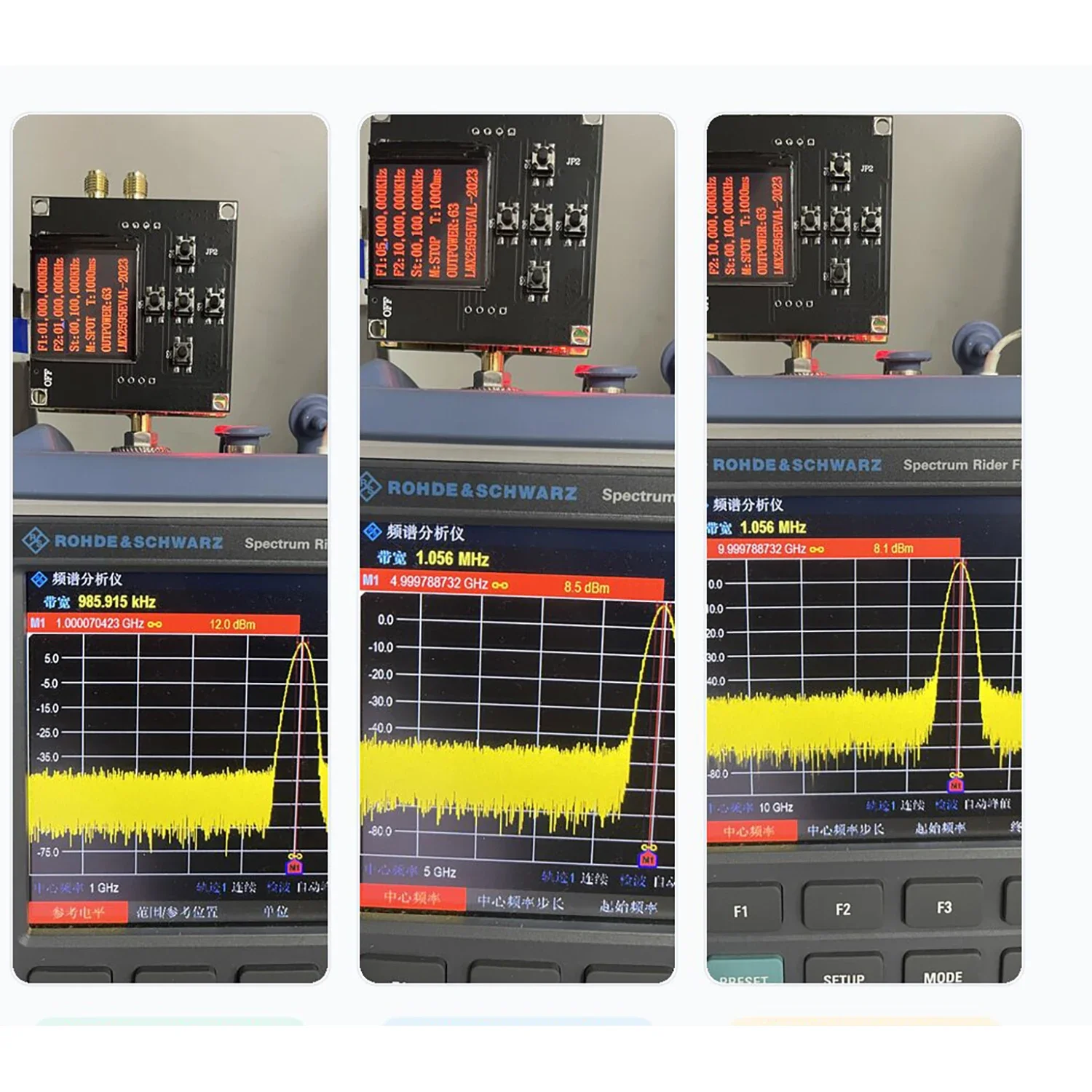 10MHz-19GHz RF Signal Source LMX2595 Wideband RF Synthesizer PLL Development Board  Local Oscillator Supports Frequency Sweep