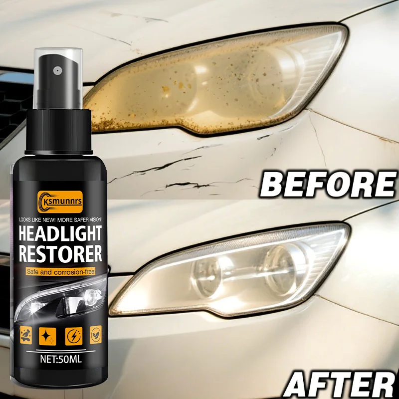 New This product is specifically designed for car headlight restoration, effectively repairing headlights that have become cloud