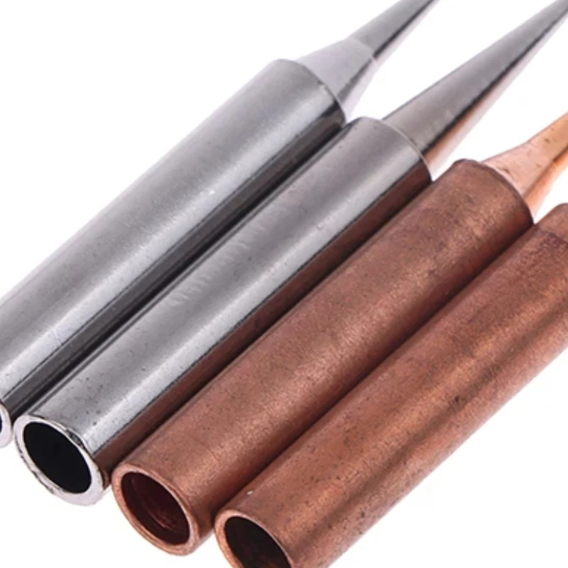 

5pcs Lead-free Pure Copper Soldering Iron Tips Set 900M-T-B For Welding Station