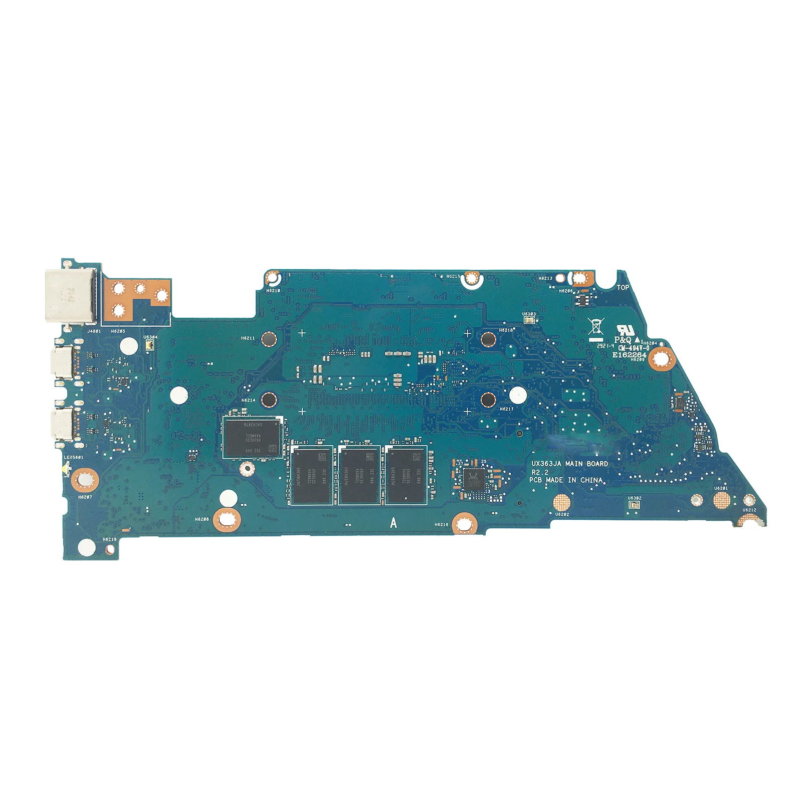 Imagem -02 - Kefu-placa-mãe Portátil para Asus Placa-mãe para Zenbook Flip 13 Ux363 Bx363ja Rx363ja Uxf3000ja i5 i7 10th Gen 8gb de Ram Ram