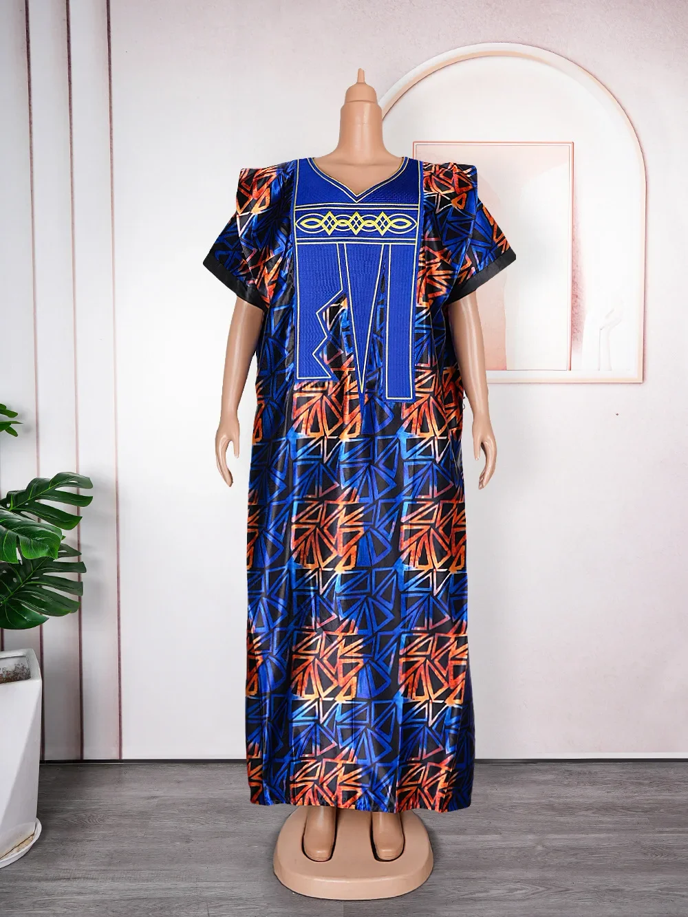 African Dresses for Women Traditional Africa Clothing Dashiki Ankara Outfits Gown Abayas Robe Muslim Kaftan Maxi Long Dress