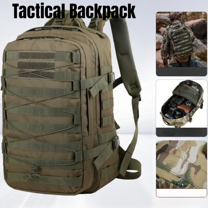 tactical-backpack-waterproof-hiking-camping-travel-rucksack-outdoor-anti-tear-climbing-mountaineering-bag