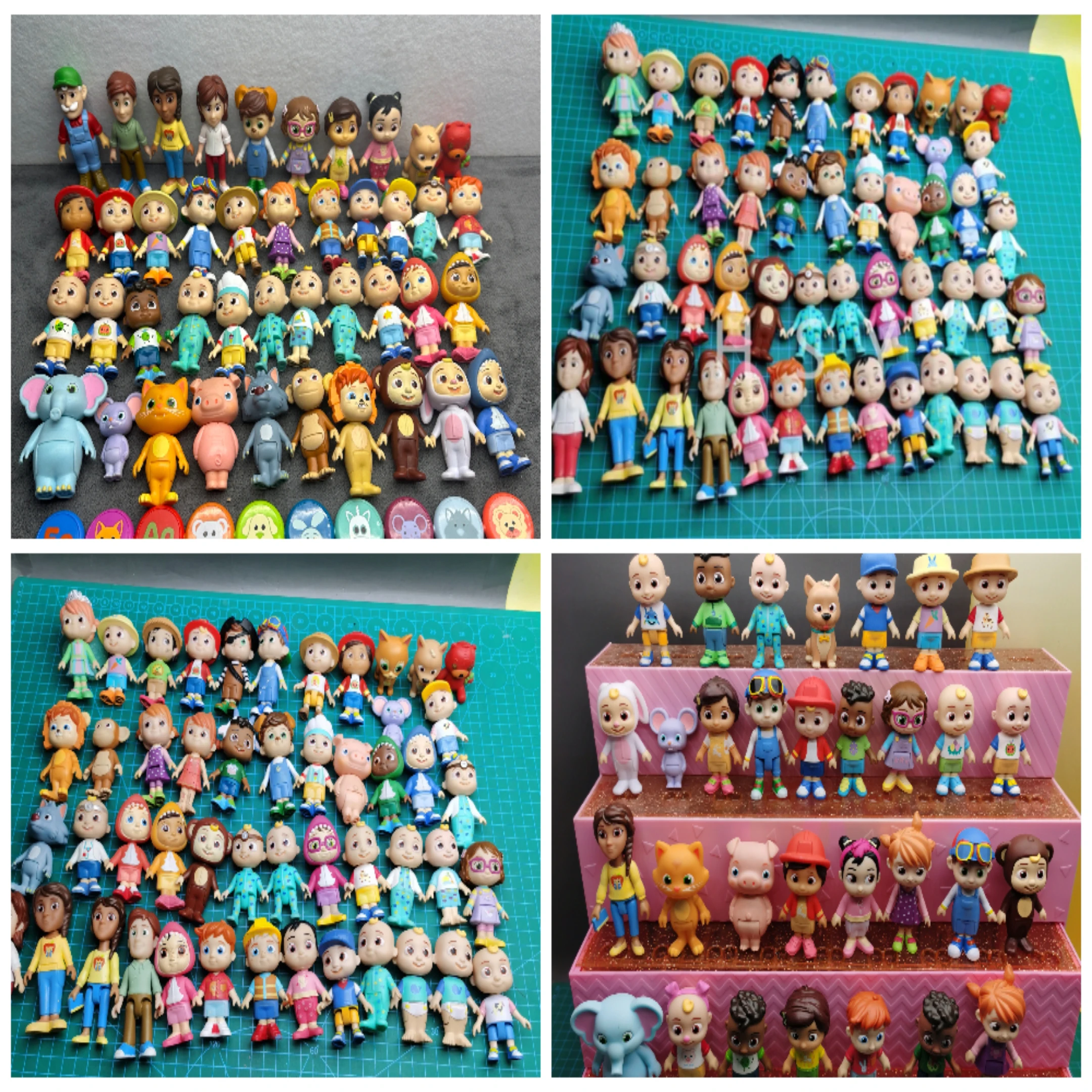 

Оригинальный 5 шт./компл., арбузный школьный автобус, милая мультяшная аниме-кукла, мужской и женский праздничный подарок, аксессуары из ПВХ