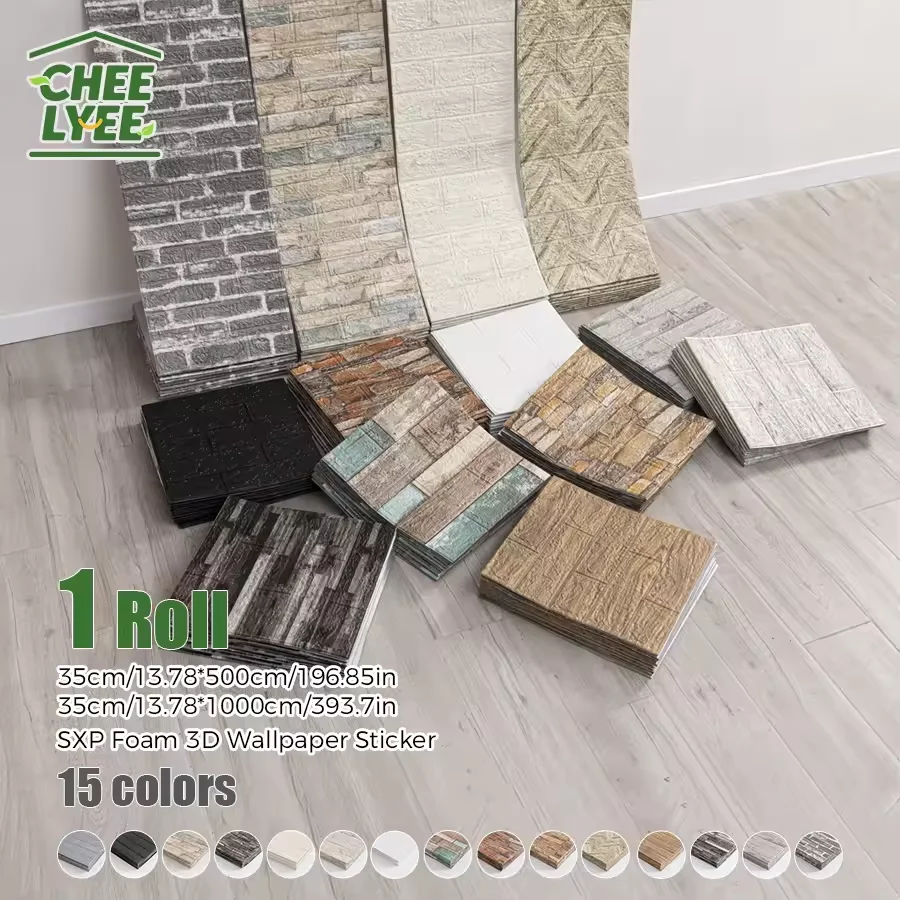 

3D наклейка на стену, имитация кирпича, декор для спальни, водонепроницаемые самоклеящиеся обои для спальни и кухни