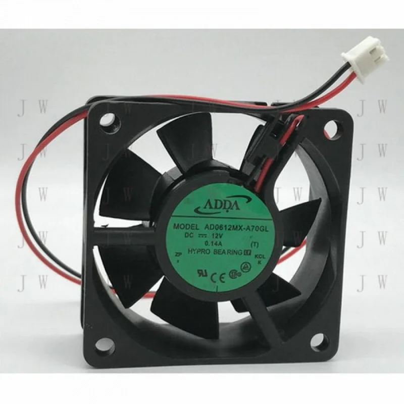

DDZ for New ADDA AD0612MX-A70GL DC 12V 0.14A 2-Wire cooling fan # QW.