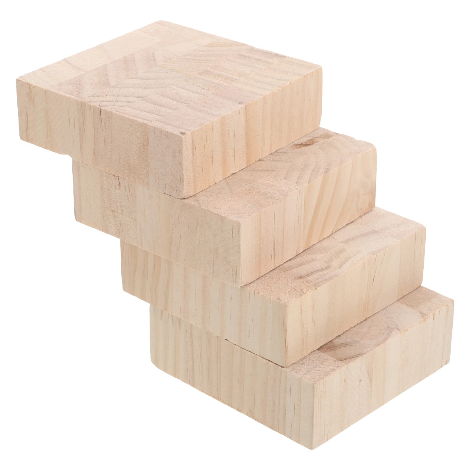 

4Pcs Wooden Furniture Risers Cube Bed Table Chair Leg Elevators Antislip Pads Heavyduty Support for Home Chair Foot Protectors