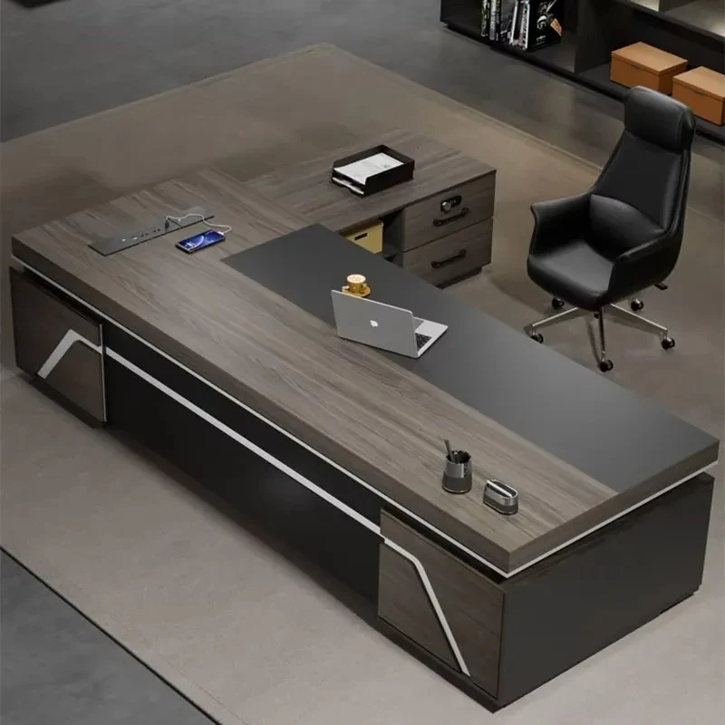 Minimalist Desk Elevable Corner Computer Desks Multifunction Home Furniture Professional Office Automatic Bedroom Writing