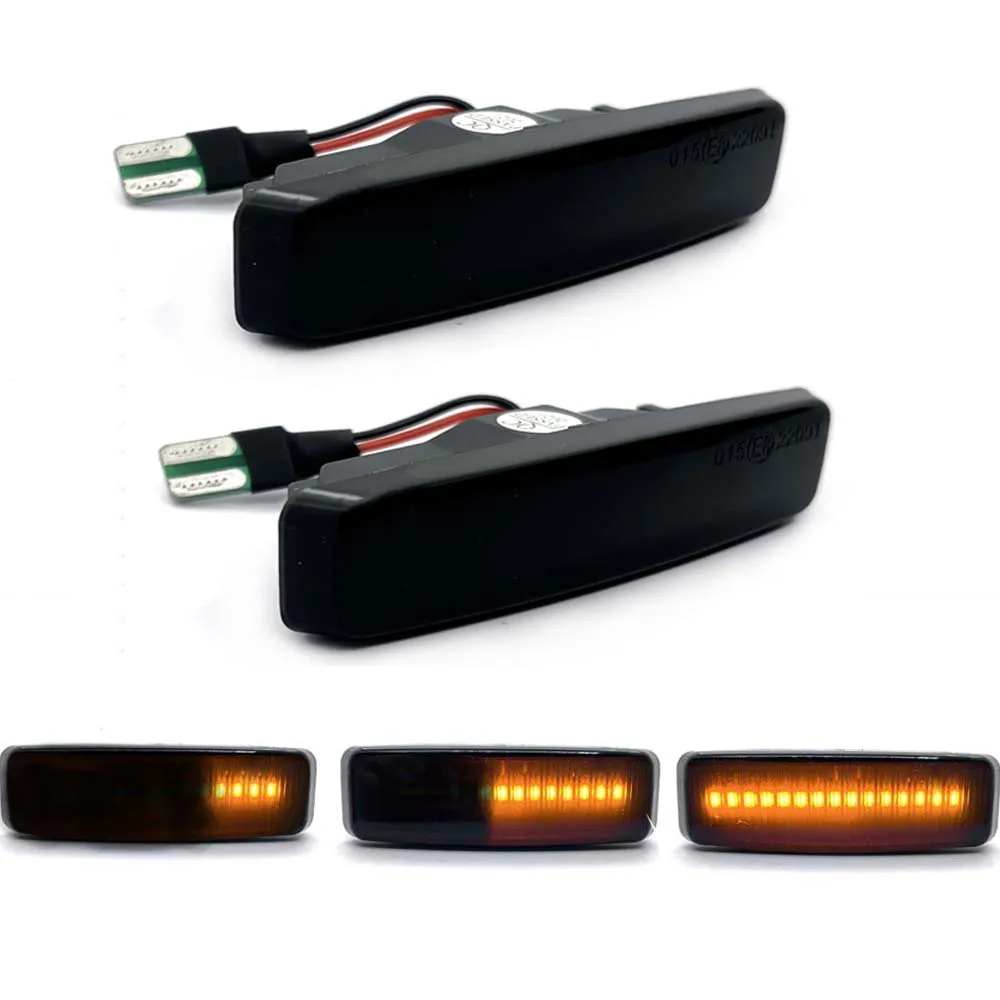 

LED Turn Signal Light For BMW 5 Series E39 1995-2003 M5 Side Marker Sequential Lamp Flasher Dynamic Blinker Indicator