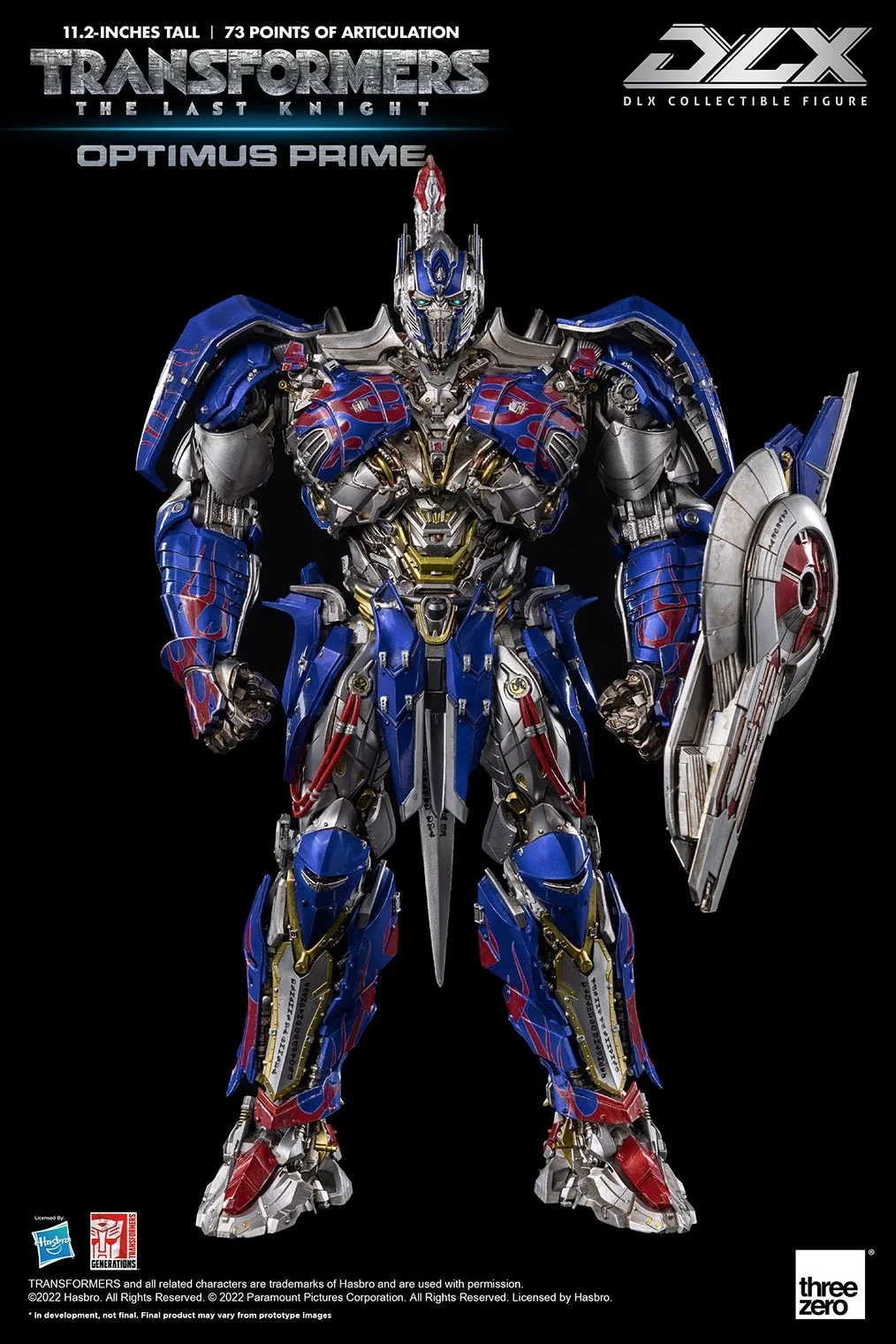 Auf Lager three zero dlx Transformatoren 5 optimus prime neues Original modell Anime Figur Modell Spielzeug Jungen Action Collection Puppe PVC