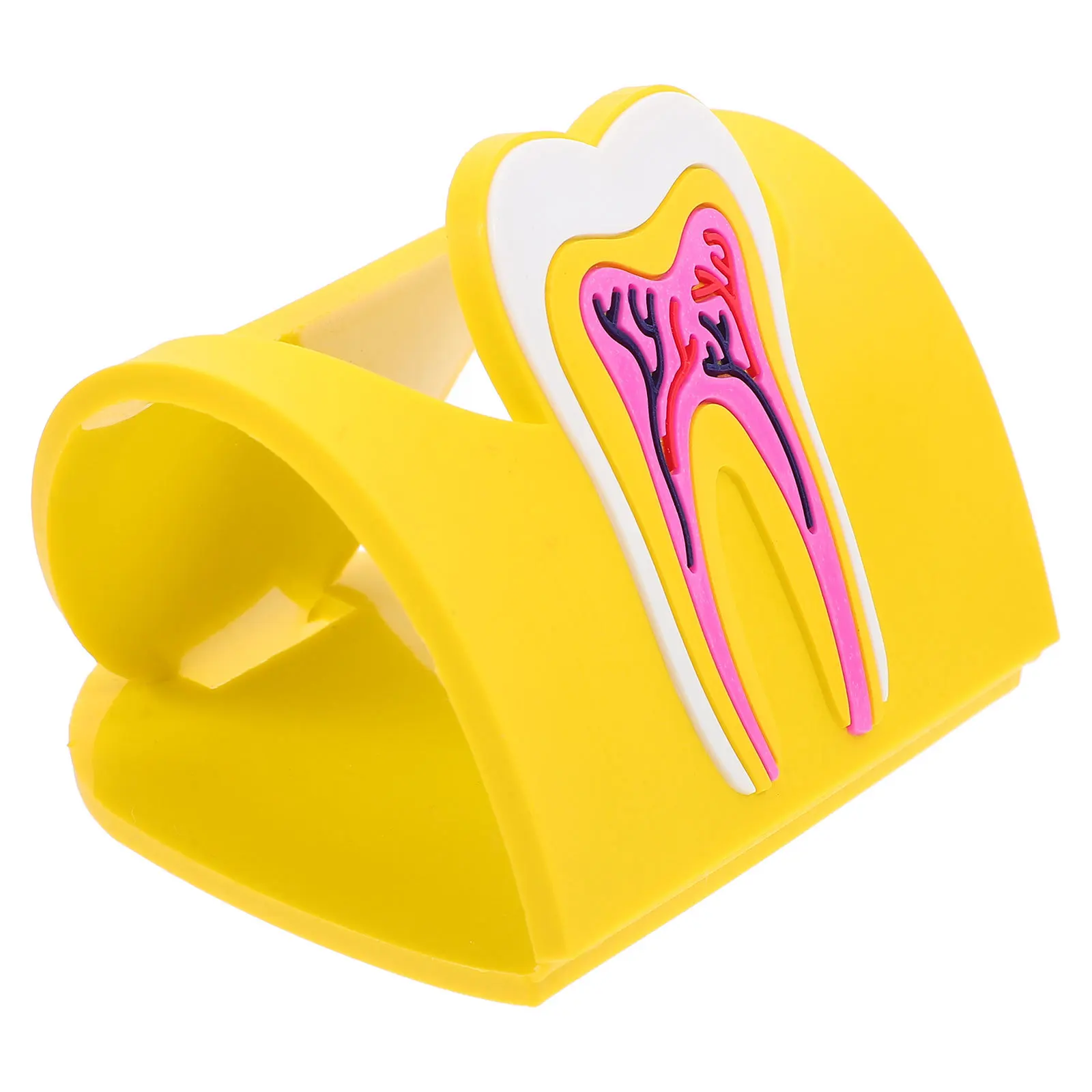 

Teeth Shape Holder Business Card Display Stand, Rubber Desk Organizer For Supply, Card Stands For Display