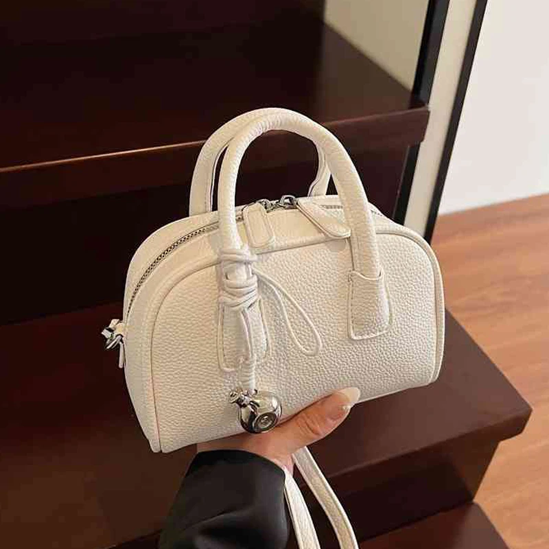 Exquisite Pink Handbags 2025 Summer Women's New Versatile Crossbody Bags Korean Elegant Female One Shoulder Bag Trend