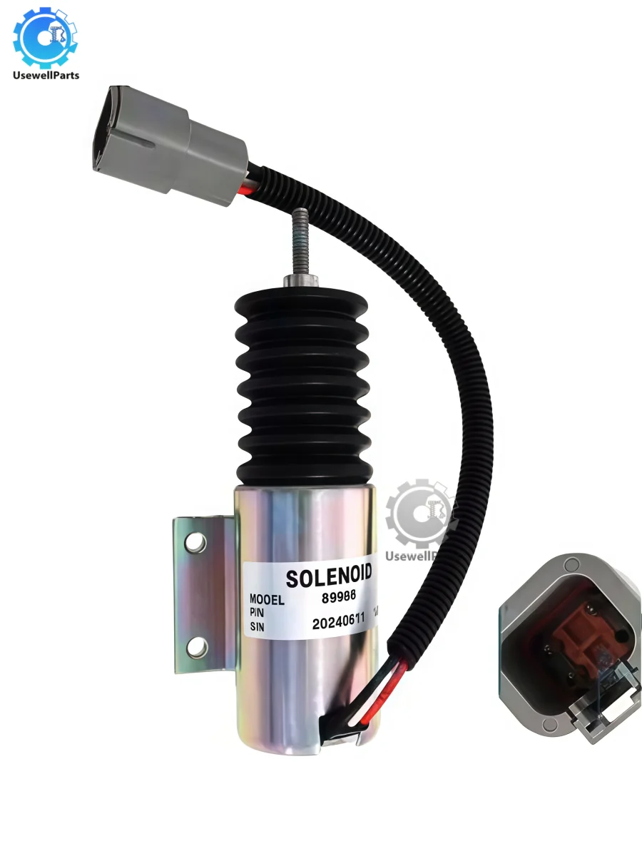 UsewellParts 89998 89998GT Solenoid Service Kit Used For Genie Lifts Z80-60RT Z135-70RT S85 S105 S125 12VDC