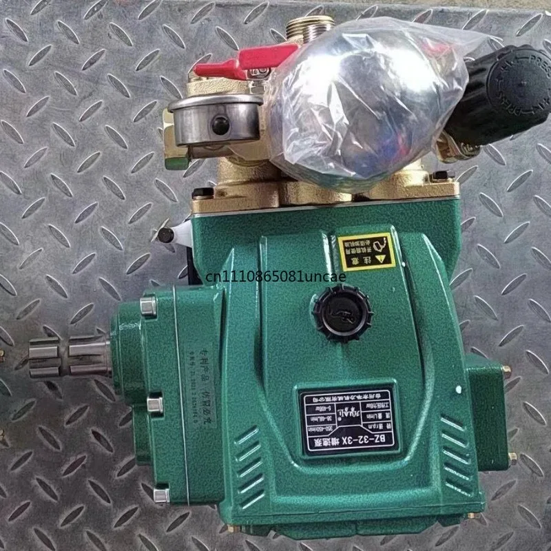 Drive shaft spline direct connection pump 32 free new power take-off speed increase pump three-cylinder piston pump durable