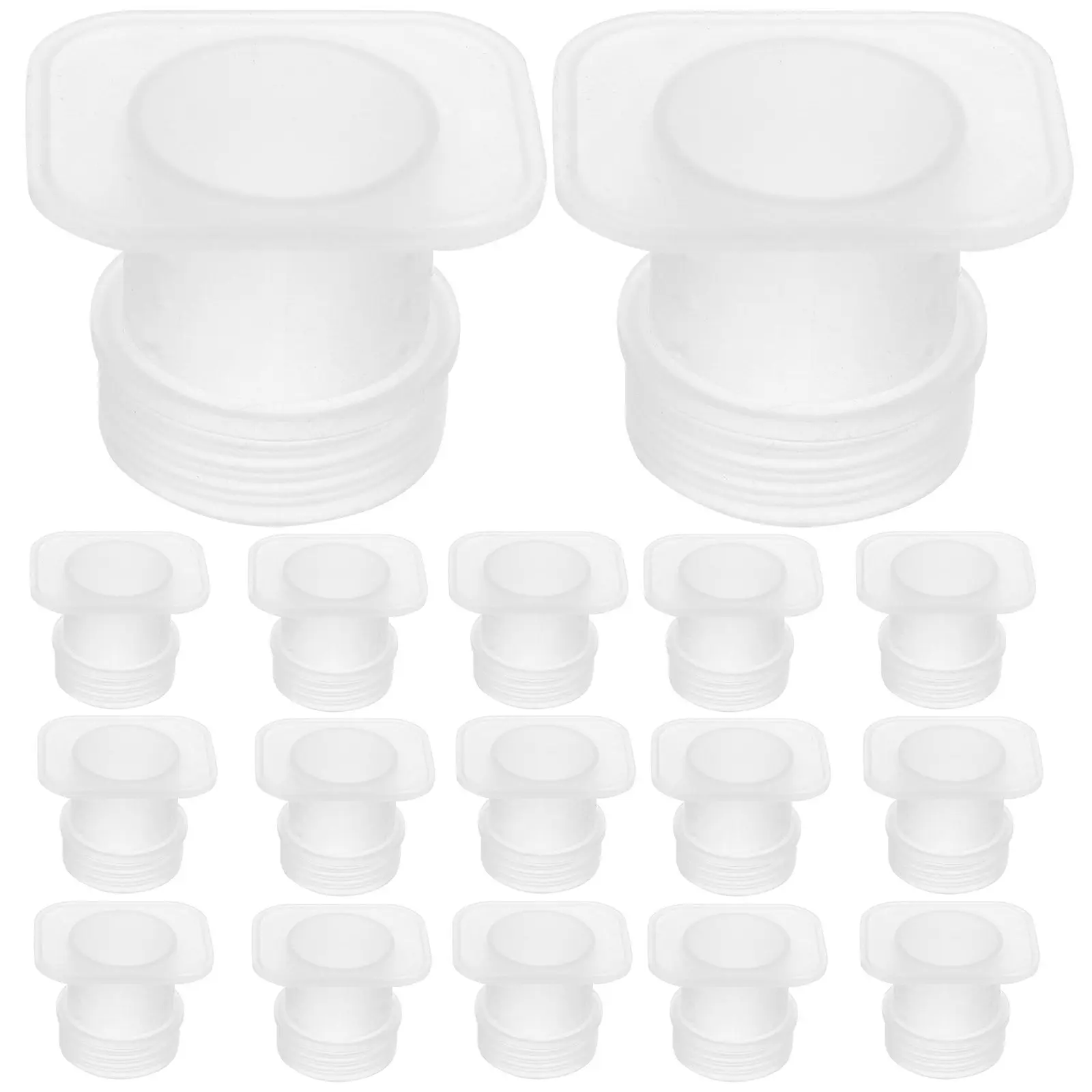 20pcs Bee Water Feeder Cup – Lightweight Portable Drip Feeder for Easy Refill & Clean Water Source in Beekeeping
