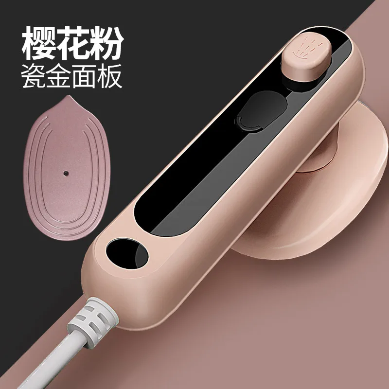 Portable Mini Foldable Handheld Garment Steamer Travel Iron with Ceramic Panel Multi-Voltage Home Use