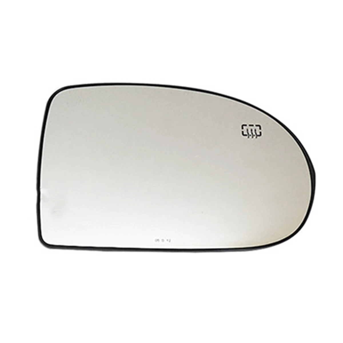 Right Door Wing Side Mirror Glass Heated with Backing Plate for JEEP Compass 2007 - 2017