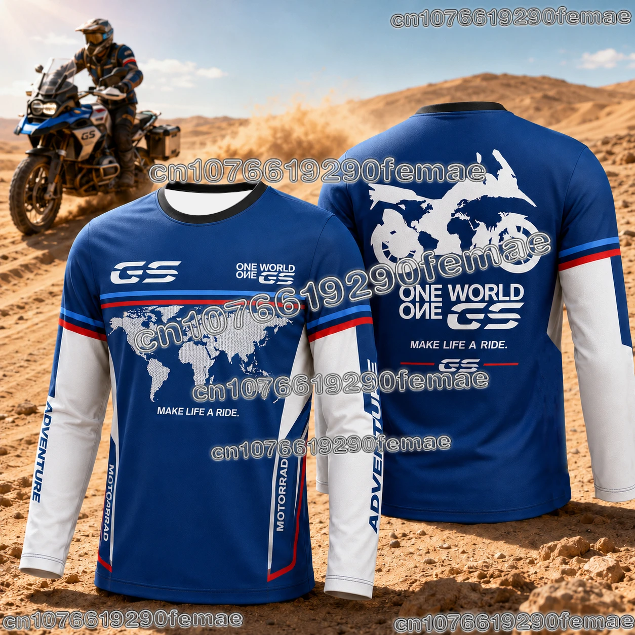 Neues Heißes GS Adventure Motorrad-Enthusiasten T-Shirt Outdoor Motorradfahren Alltäglich Bequemes Modisches Oberteil für Motorrad-Fans – Detail 10