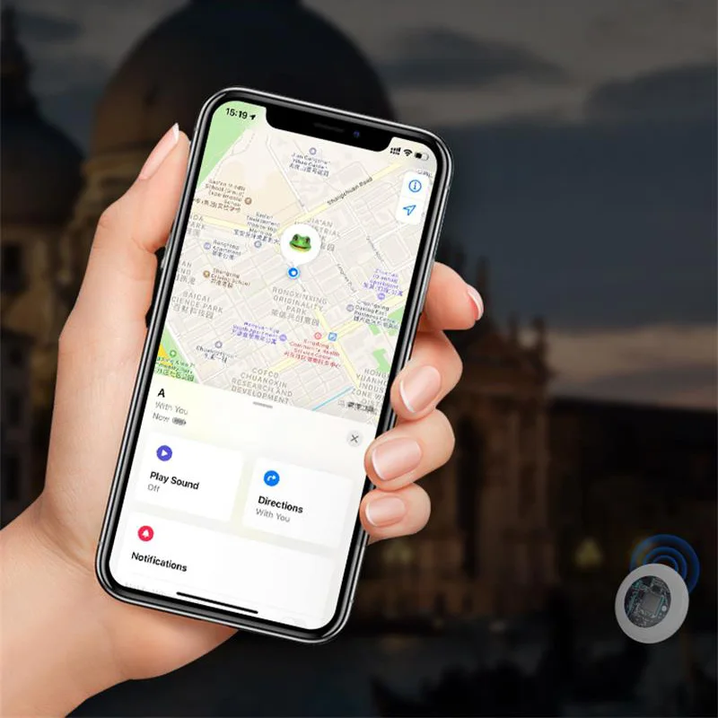 Xiaomi Time Thinker Smart Bluetooth GPS Tracker Airtag Work With Apple Find APP ITag Anti Lost Locator Pet Finder Air Tags IOS