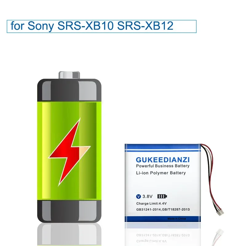 3100mAh SF-08 Bluetooth Speaker Battery For Sony SRS-XB10 SRS-XB12 High Capacity