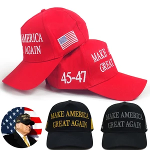 New Donald Trump 2024 USA Cap 45-47 President Hat Trump Merchandise Make Big America Again Betty Backs Bats 10 Main Sales Donald Trump Cap - №5