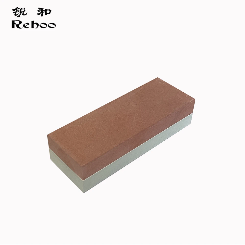 Rehoo Pro 400/1500 Mesh Double-sided Pocket Sharpening Stone Grinding Whetstone Economical Green Silicon Carbide Red Corundum