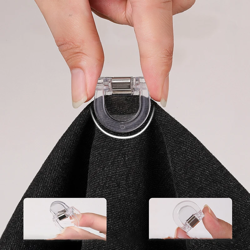 8 قطع مشبك ورق، مشبك تقصير الساق غير مرئي متعدد الأغراض، مشابك ربط بلون الحلوى، مشابك مجلد الدراسة المكتبية لحامل الصفحات