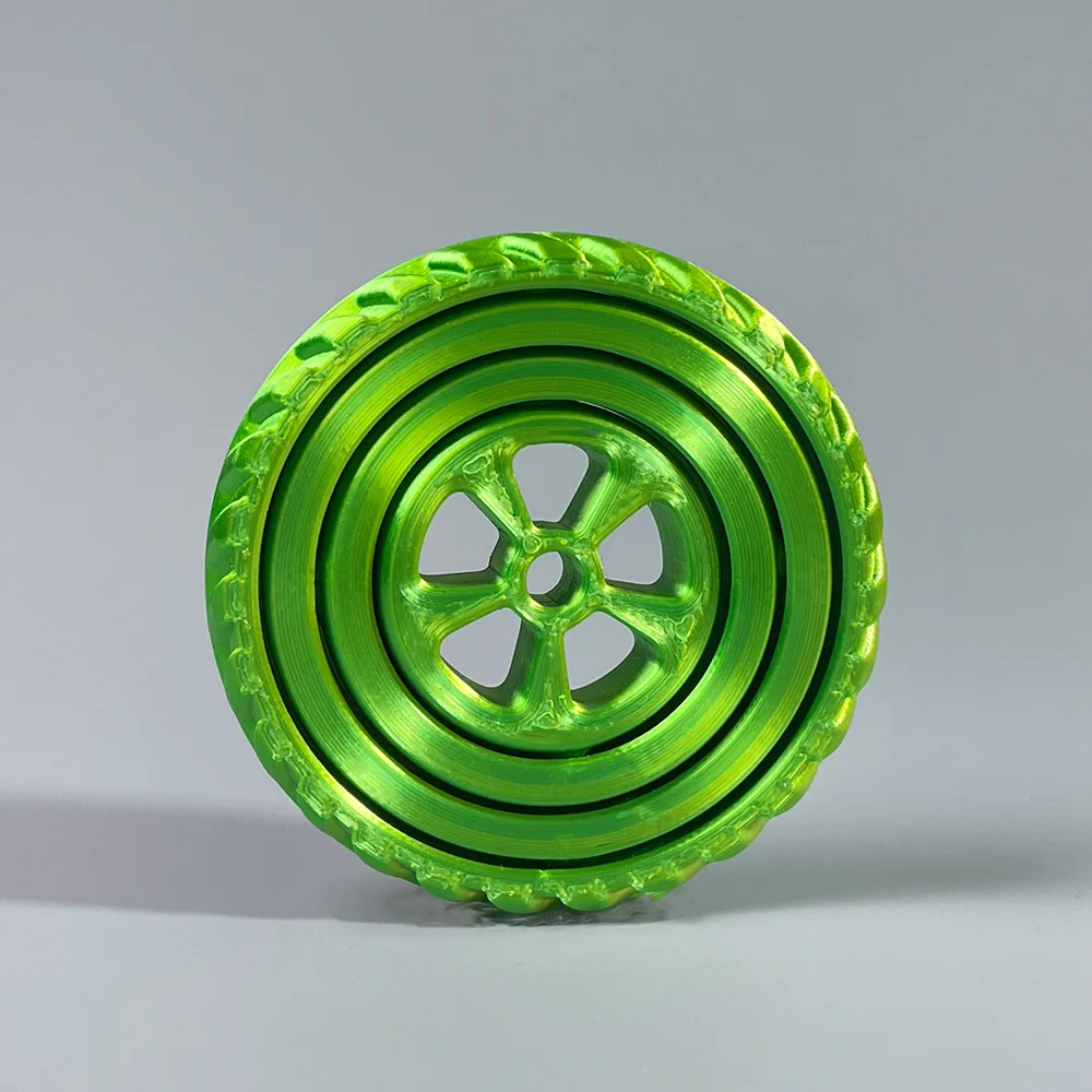 ثلاثية الأبعاد مطبوعة الدورية لعبة شخصية جيروسكوب ببصمة الإصبع دوامة خاتم على شكل نجمة الجاذبية دوران القلق الإغاثة متعة الضغط لعبة