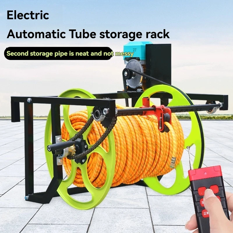 Agricultural Pipe Winding Frame High-pressure Remote-controlled Electric Pipe Winding Trailer Sprayer