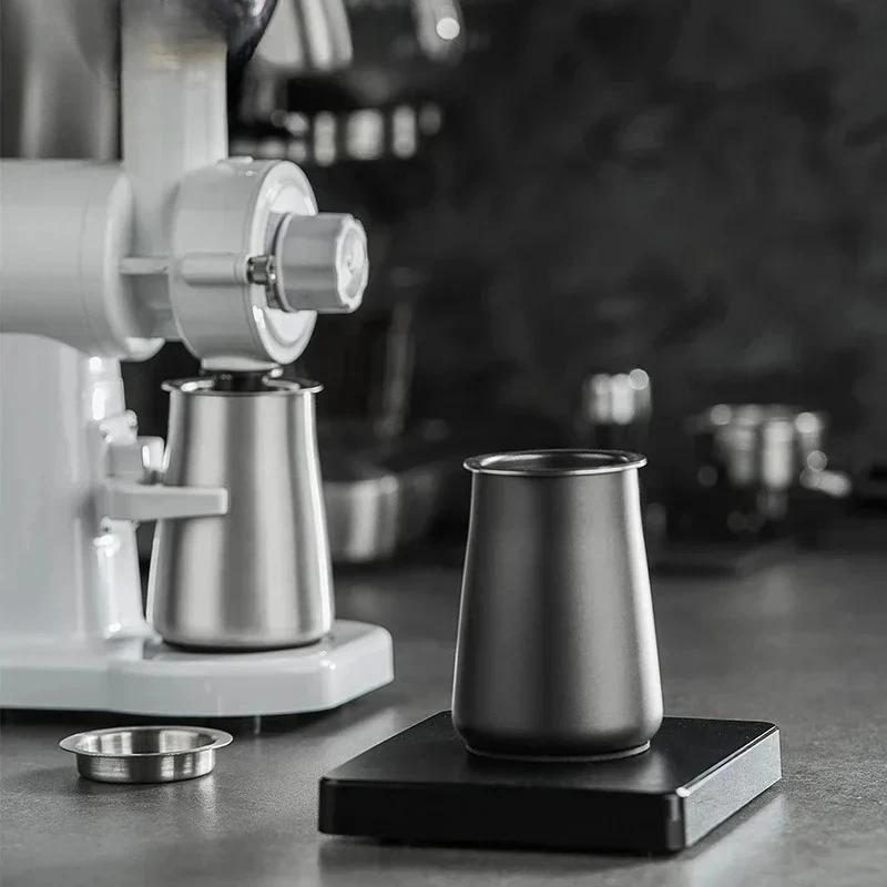 

Stainless Steel Coffee Espresso Dosing Cup Cafe Beans Powder FIlter For Automatic Grinder Electric Machine Coffee Accessories
