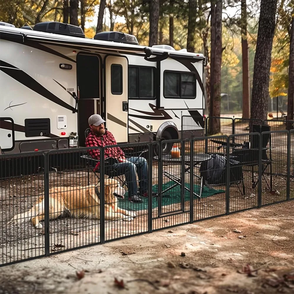 Instant Dog Playpen Designed for RV Trips 40