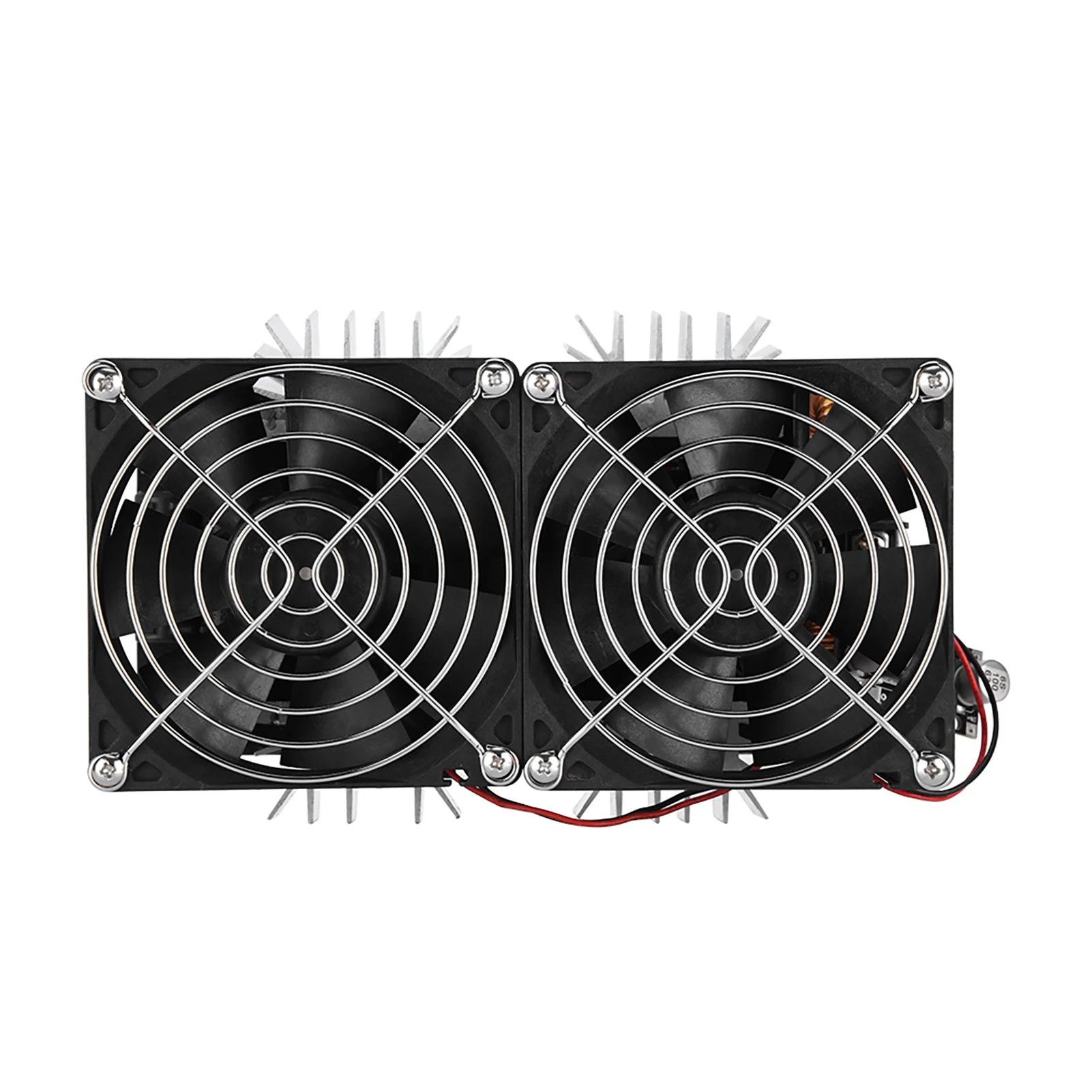 1800W 12V-48V ZVS Induction Heater Heating PCB Board Module Flyback Driver with Coil Dual Fan Power Supply Kit