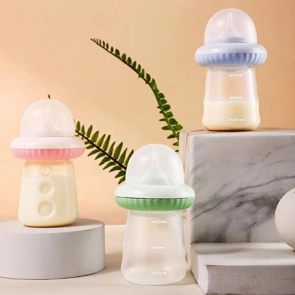 

120ML Puppy Nursing Feeder Silicone Nipple Precise Feeding Small Animals Feeder Reusable Removable Pet Milk Bottle Pet Nursing