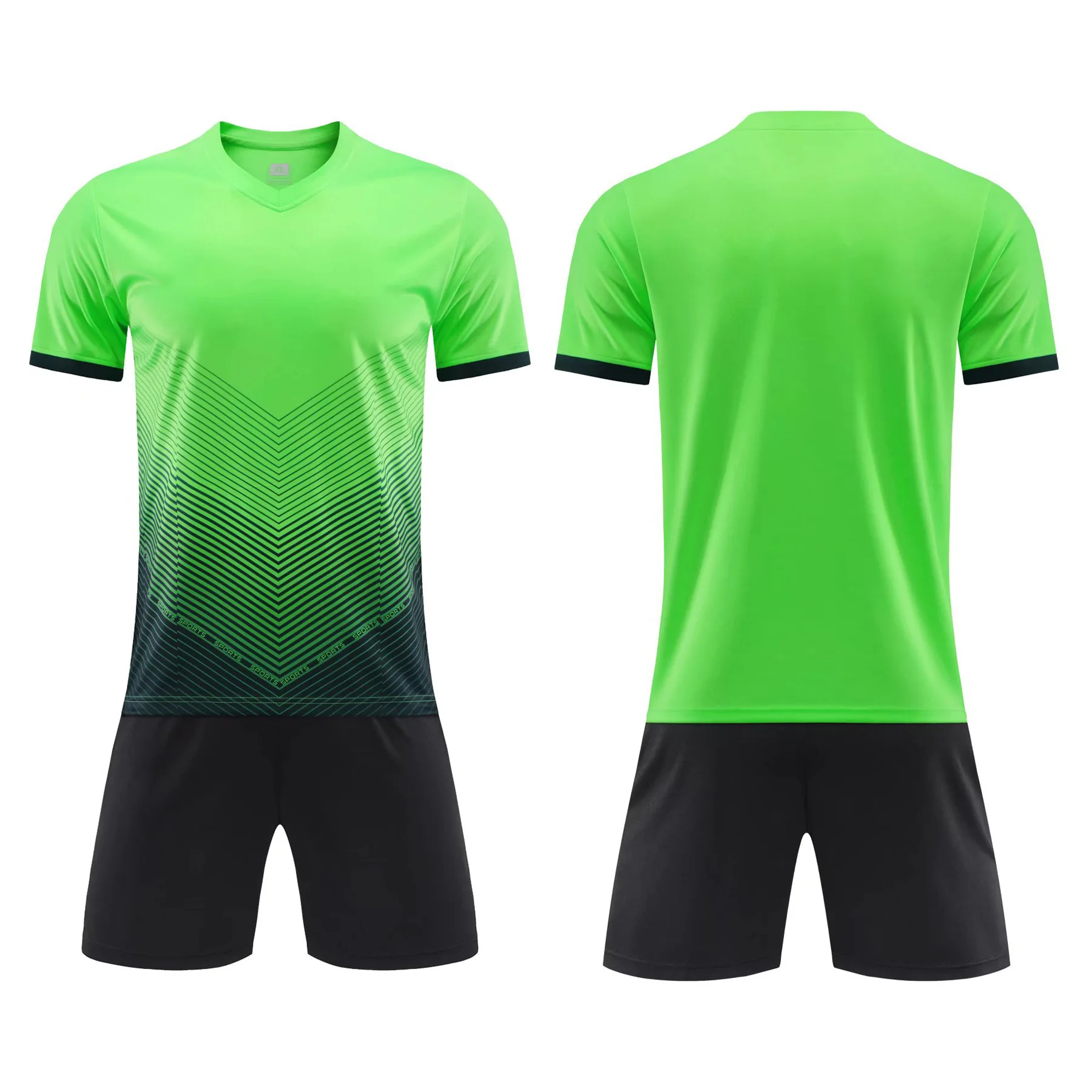 Uniforme de fútbol personalizado para adultos y niños, camiseta de entrenamiento de fútbol, ropa de fútbol, conjuntos de jersey, chándal de manga corta