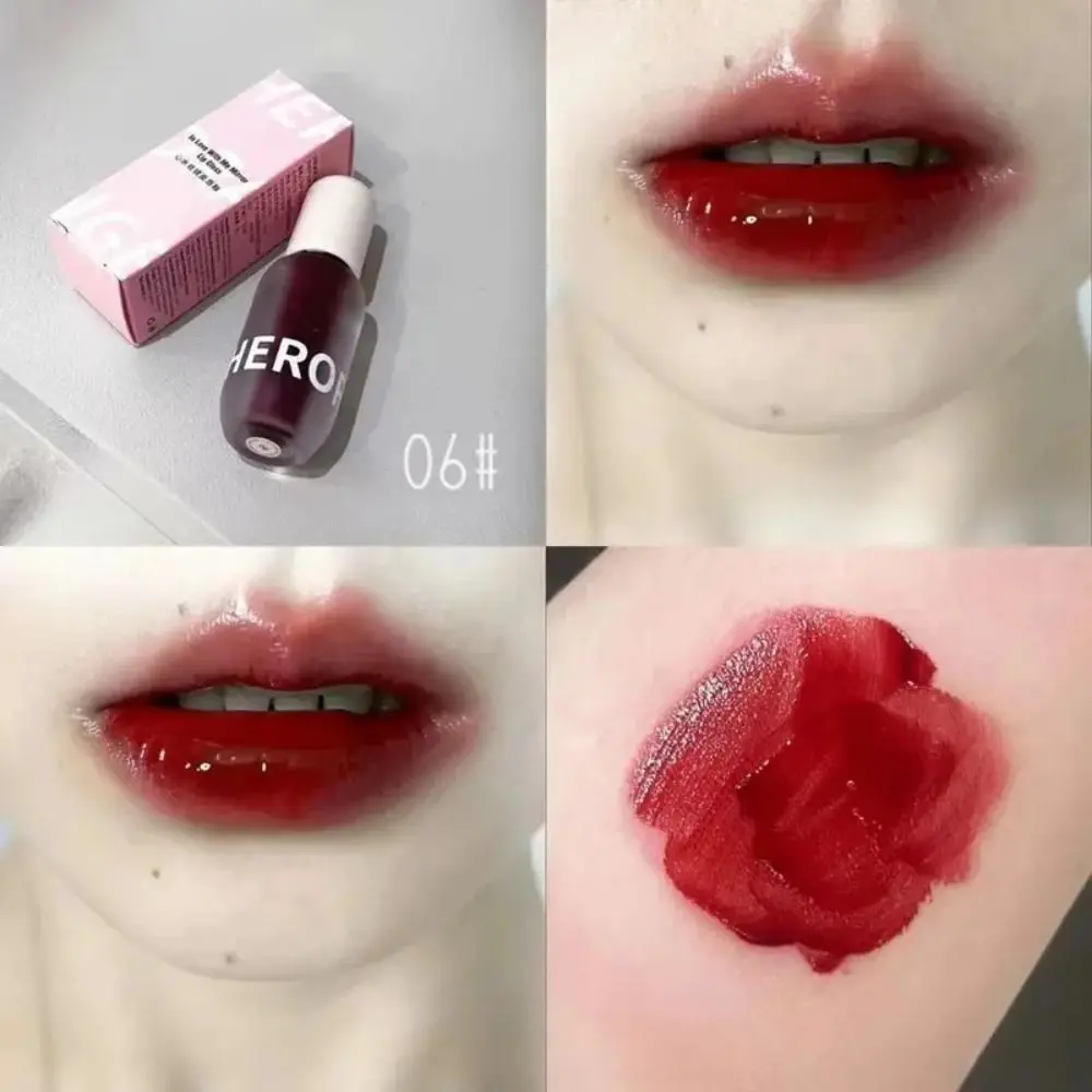 

New Shiny Mirror Lip Glaze Long-Lasting Water-Gloss Lip Tint Skin-Brightening Lip Gloss Student-Friendly