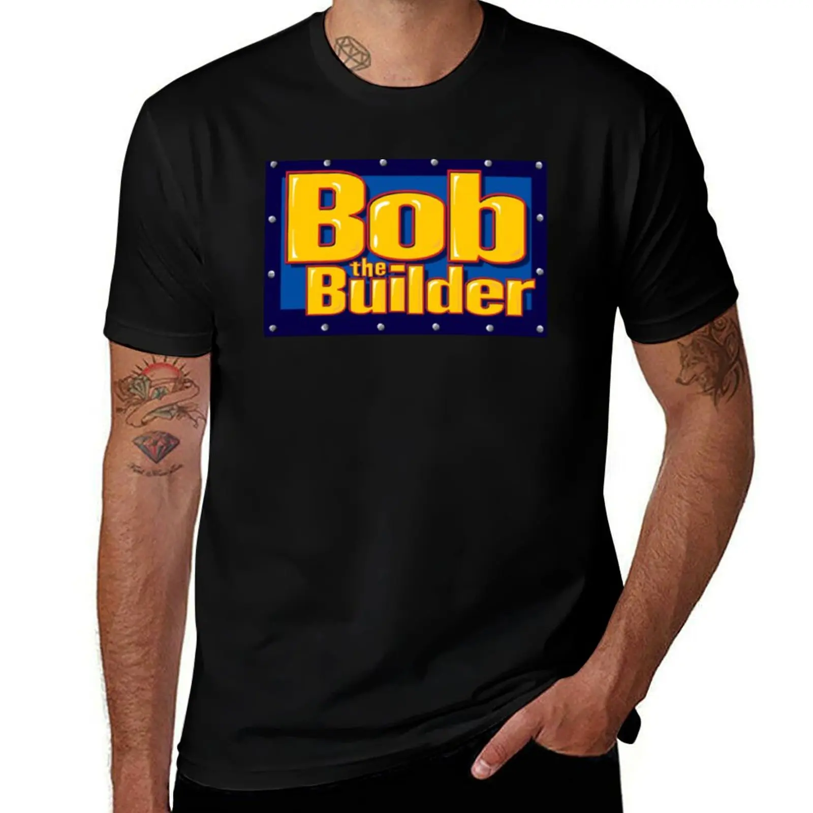 

Best Top Famous Bob The Builder T-Shirt cotton t shirts high quality t shirts for man cotton anime t shirts oversize T-Shirt