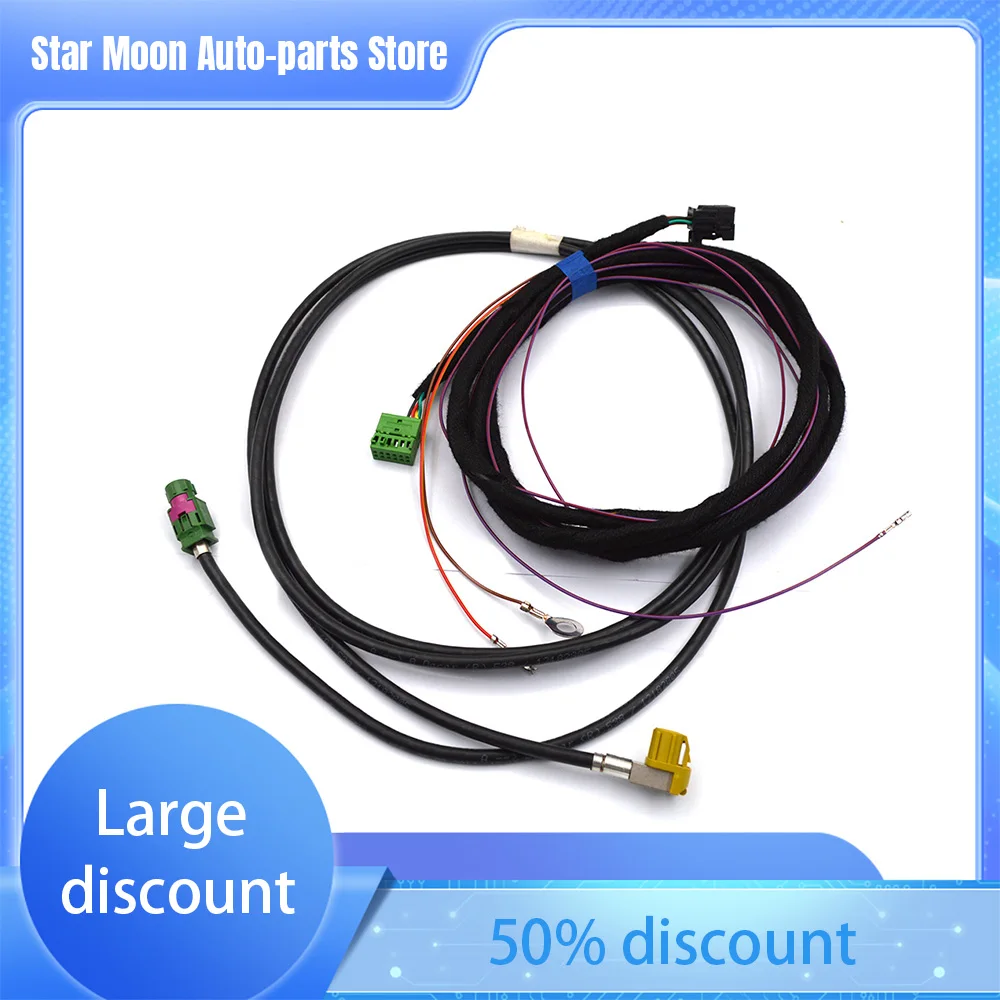 FY Audio CarPlay AMI USB Music Smartphone Interface AUX-IN Cable wire Harness For 8W0035736 For Audi A4 A5 B9 8W Q5 Q7