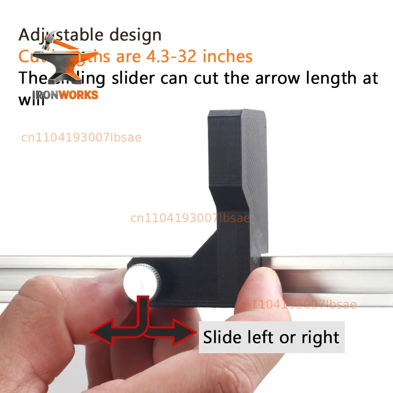 Mini Cutoff Saw Trimmer 4.3 to 32 Inch Cutting Length Carbon Fiber and Fiber Cutting Tool