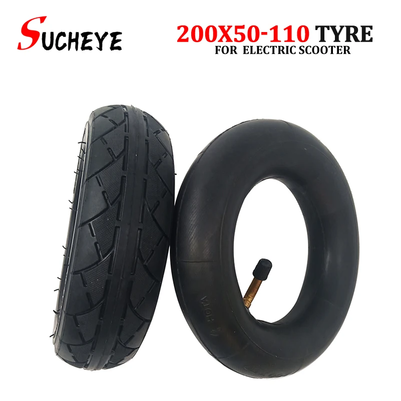 200x50-110 Inner Outer Tire 8 Inch Mini Electric Scooter Tyre  Vehicle 200*50  Accessories