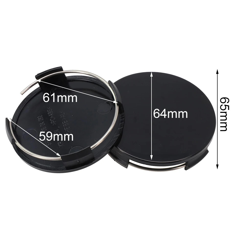 Car Wheel Centre Hub Cover Accessories Wheel Centre Hub Cover 4pcs ABS Rims Cap ABS Plastic 59mm / 65mm Brand New Hote Sale