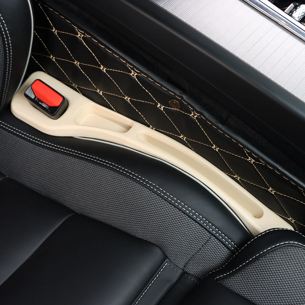 ل BYD Atto 2 يوان برو 2024 2025 2026 2 قطعة مقعد السيارة العالمي مانعة للتسرب شرائط الفجوة الجانب التماس تخزين الملحقات