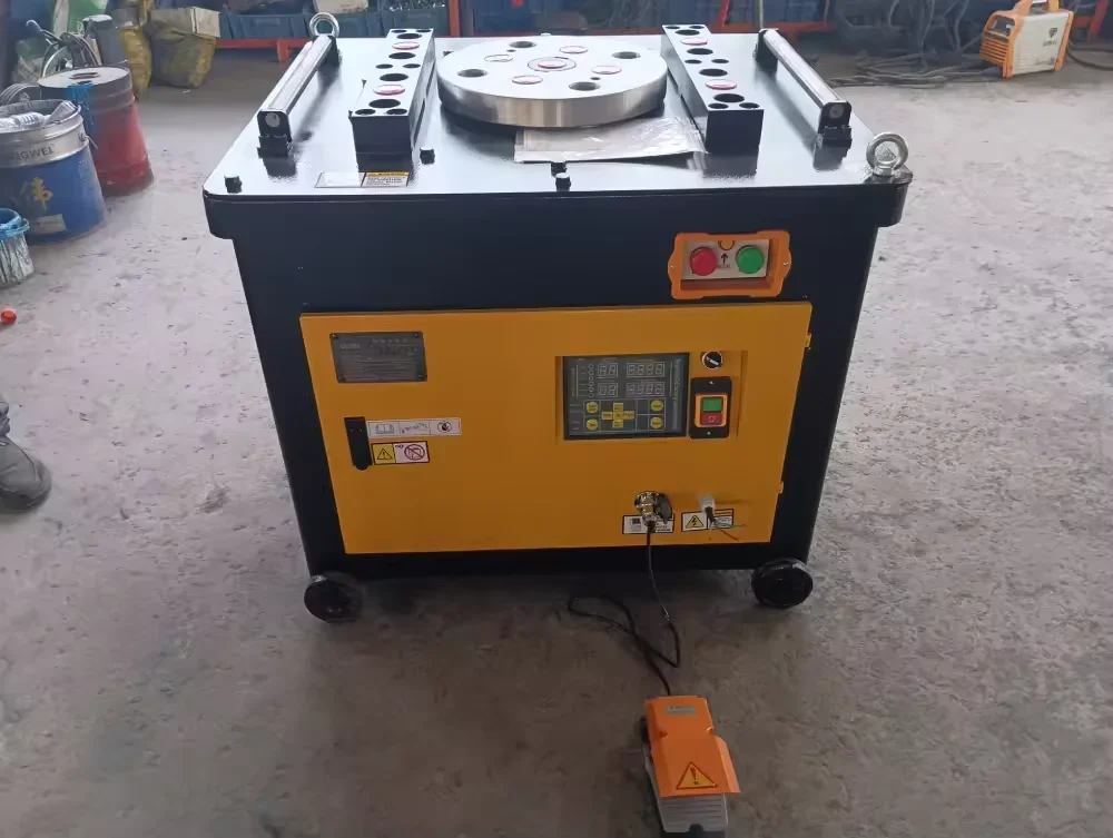 Newly designed electric bending machine for steel bars/threaded rods/steel bars with motors