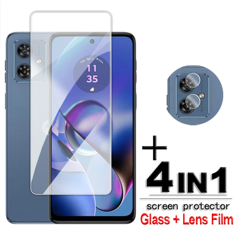 

For Motorola Moto G54 Glass For Moto G54 Tempered Glass 6.5 inch Transparent HD Screen Protector For Motorola Moto G54 5G Film