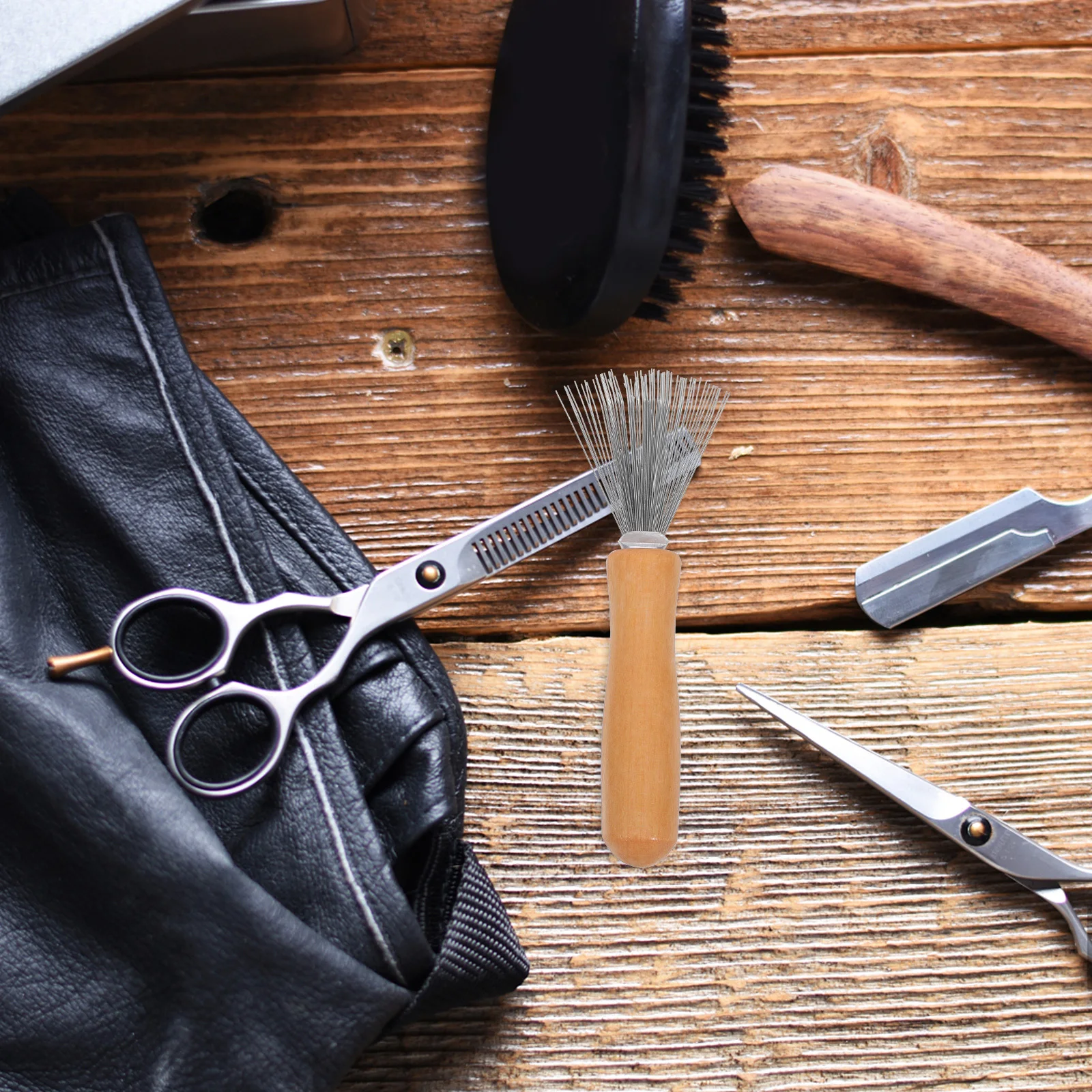 4 قطع من مشط تنظيف الشعر، إزالة سريعة وإجمالي للشعر المدمج، عملي ومريح للاستخدام اليومي #6