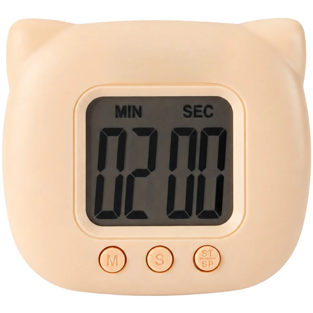 1pc THT011 Kitchen Timer Stand Large LCD Screen Countdown-Stopwatch Electronic Timer With Foldable Stand For Kitchen Cooking