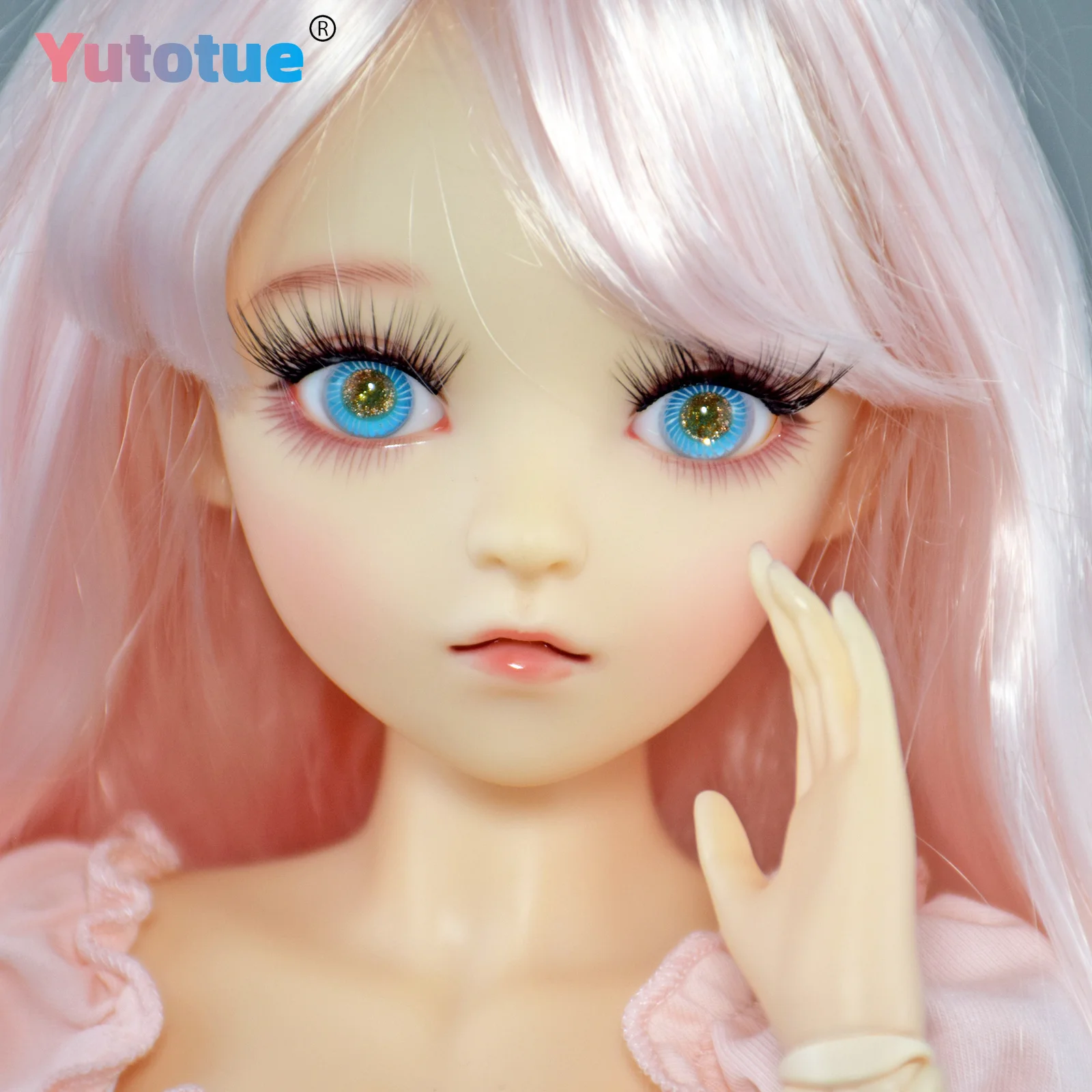 YUTOTUE 1/3 BJD Doll Toy 24 inch Girl Doll with Removable Hair Wig Clothes Outfits Set