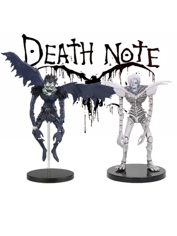 18CM Death Note Ryuuku Ryuk Rem Action Figure Anime Collectible PVC Model Toys Dolls Desktop Decoration Adult Children Halloween
